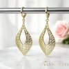 Goldfilled Антиалергични Обеци 52mm 14K цвят
