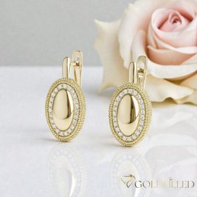   Goldfilled Антиалергенни Обеци 20 mm 14K Цвят