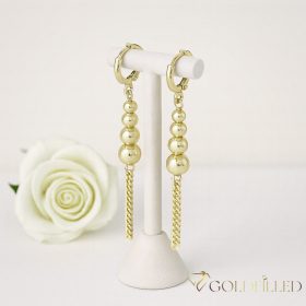   Goldfilled Антиалергични Обеци 50mm 14K цвят