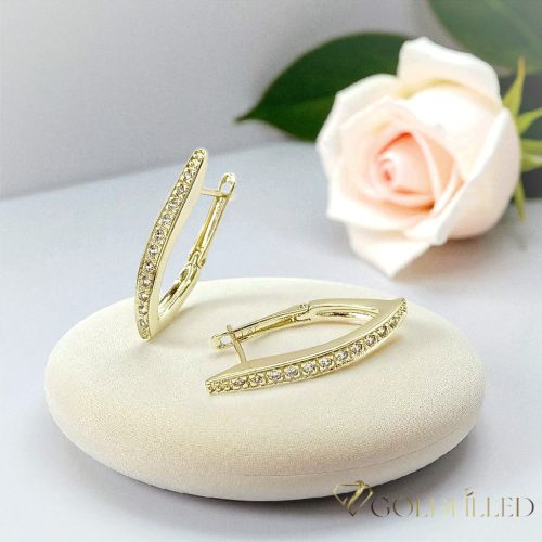 Goldfilled Антиалергенни Обеци 25 mm 14K Цвят