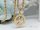 Антиалергична огърлица Goldfilled 55см / 3мм + висулка дева 18K цвят
