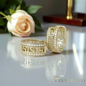  Goldfilled Антиалергенни Обеци 19 mm 14K Цвят