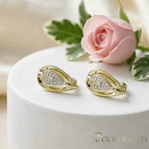 Goldfilled Антиалергенни Обеци 17 mm 14K Цвят