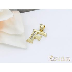   Антиалергична висулка "Goldfilled" 23 мм, цвят 14K
