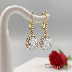   Goldfilled Антиалергични обеци 40мм 14K цвят	