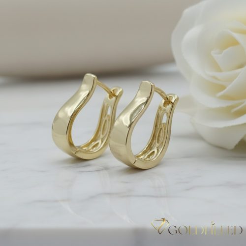 Goldfilled Антиалергенни Обеци 17mm 14K Цвят