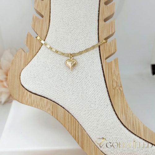 Гривна за глезен Goldfilled 26cm/2,5mm 14K цвят