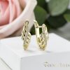 Goldfilled Антиалергенни Обеци 17 mm 14K Цвят