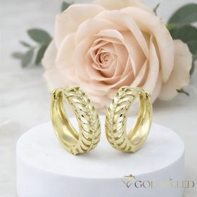   Goldfilled Антиалергенни Обеци 17 mm 14K Цвят