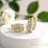 Goldfilled Антиалергенни Обеци 17 mm 14K Цвят