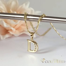   Aнтиалергенно позлатено колие "Goldfilled"в няколко размера дебелина 2 мм, цвят 14K