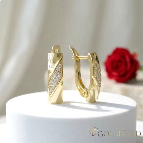 Goldfilled Антиалергенни Обеци 17 mm 14K Цвят