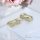 Goldfilled Антиалергенни Обеци 18mm 14K Цвят