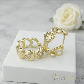   Goldfilled Антиалергенни Обеци 22 mm 14K Цвят