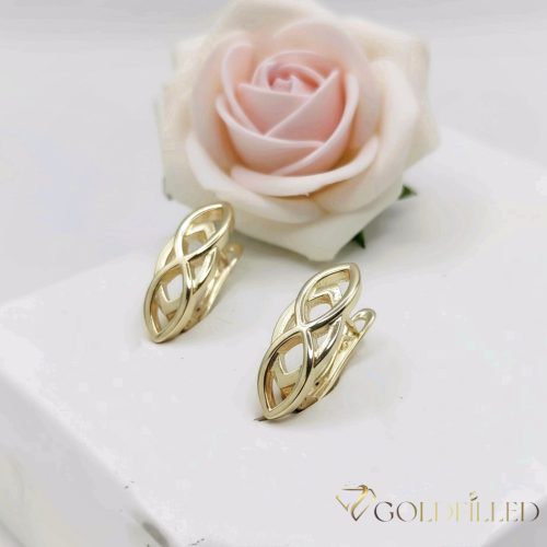 Goldfilled Антиалергенни Обеци 19 mm 14K Цвят