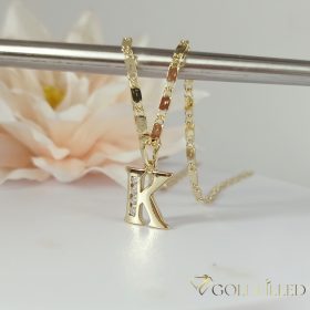   Aнтиалергенно позлатено колие "Goldfilled"в няколко размера дебелина 2 мм, цвят 14K