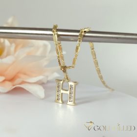   Aнтиалергенно позлатено колие "Goldfilled"в няколко размера дебелина 2 мм, цвят 14K