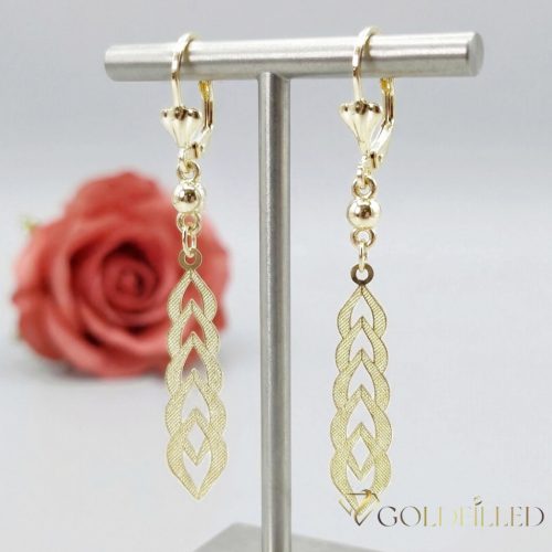 Goldfilled Антиалергични Обеци 60mm 14K цвят