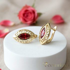   Goldfilled Антиалергенни Обеци 20 mm 14K Цвят