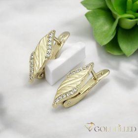   Goldfilled Антиалергенни Обеци 18mm 14K Цвят