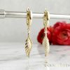 Goldfilled Антиалергични обеци 46мм 14K цвят	