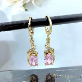   Goldfilled Антиалергични обеци 34мм 14K цвят	