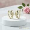 Goldfilled Антиалергенни Обеци 16mm 14K Цвят