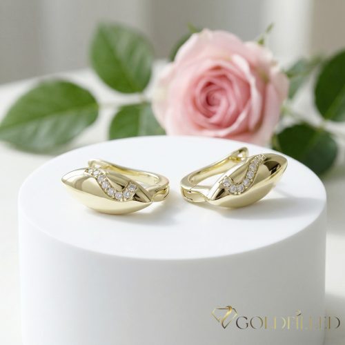 Goldfilled Антиалергенни Обеци 16mm 14K Цвят