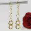 Goldfilled Антиалергични Обеци 54mm 14K цвят