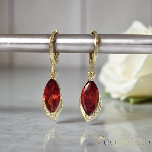 Goldfilled Антиалергични обеци 34мм 14K цвят	