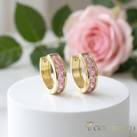   Goldfilled Антиалергенни Обеци 19 mm 14K Цвят