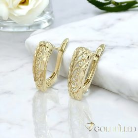   Goldfilled Антиалергенни Обеци 20 mm 14K Цвят