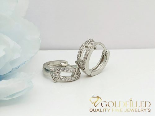 Антиалергични обеци Goldfilled, 15 мм