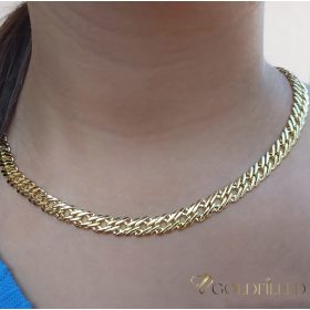   Goldfilled Антиалергенен Луксозен Огрлици 50см Дълго и  7мм Широко Цвят 14К
