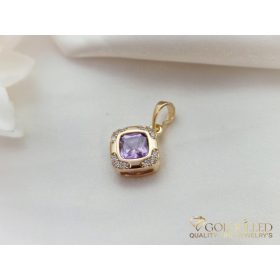   Антиалергична висулка "Goldfilled" 20 мм, цвят 18K