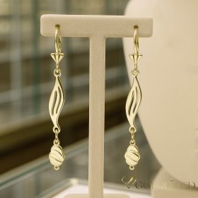   Goldfilled Антиалергични Обеци 54mm 14K цвят