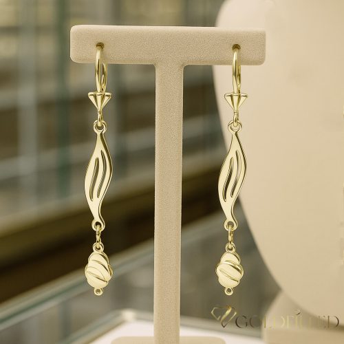 Goldfilled Антиалергични Обеци 54mm 14K цвят