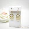 Goldfilled Антиалергични обеци 33мм 14K цвят	