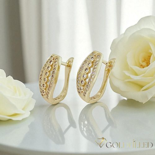 Goldfilled Антиалергенни Обеци 20 mm 14K Цвят