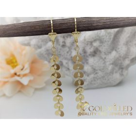   Goldfilled Антиалергични обеци 60мм 14K цвят	