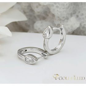 Антиалергични обеци Goldfilled, 16 мм