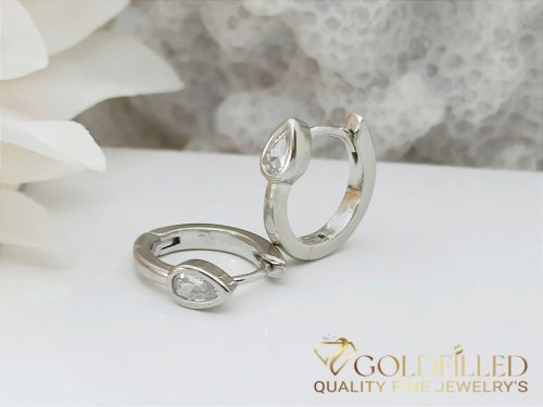 Антиалергични обеци Goldfilled, 16 мм