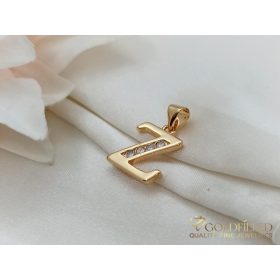   Антиалергична висулка "Goldfilled" 23 мм, цвят 18K