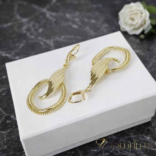 Goldfilled Антиалергични Обеци 54mm 14K цвят