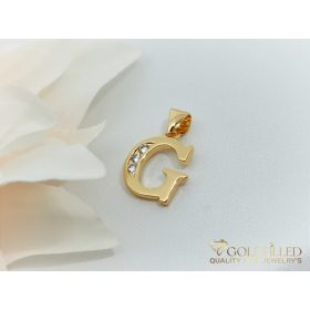   Антиалергична висулка "Goldfilled" 23 мм, цвят 18K