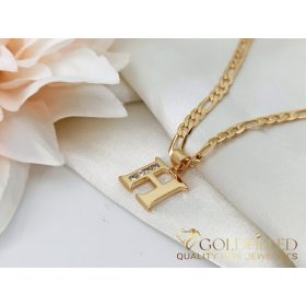   Goldfilled антиалергично колие 50см/3,8мм 18K цвят	