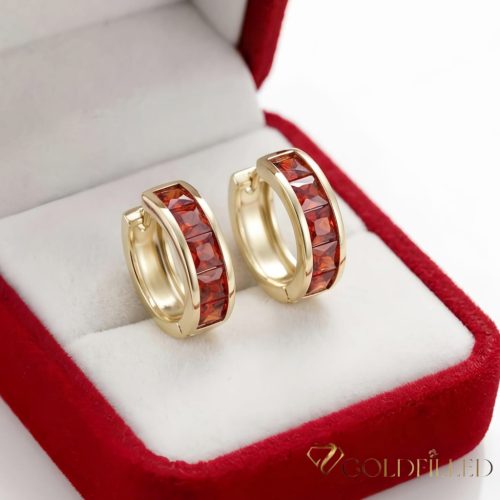 Goldfilled Антиалергенни Обеци 19 mm 14K Цвят