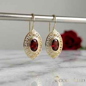   Goldfilled Антиалергични обеци 42мм 14K цвят	