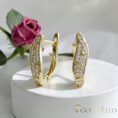 Goldfilled Антиалергенни Обеци 16mm 14K Цвят
