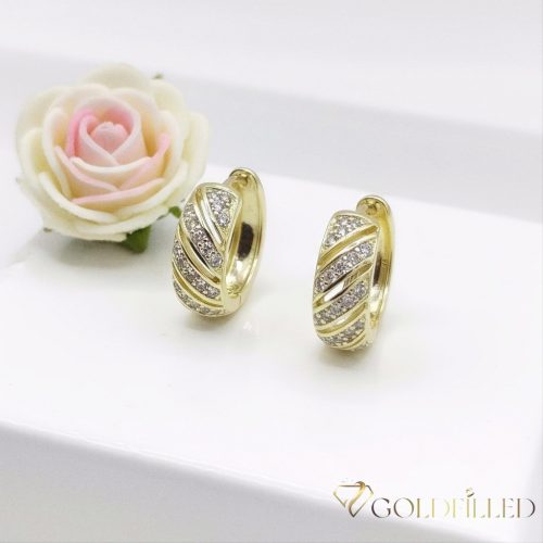 Goldfilled Антиалергенни Обеци 18mm 14K Цвят
